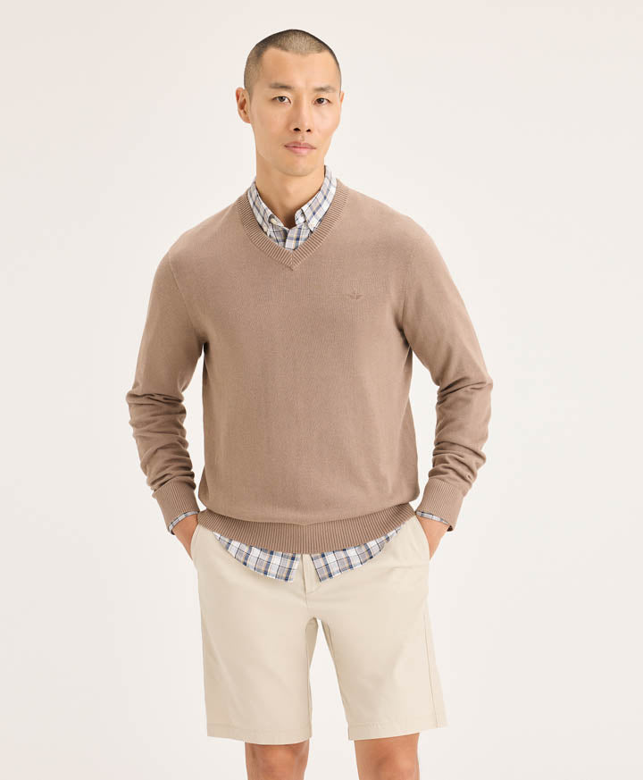 Sweater V Neck Fossil