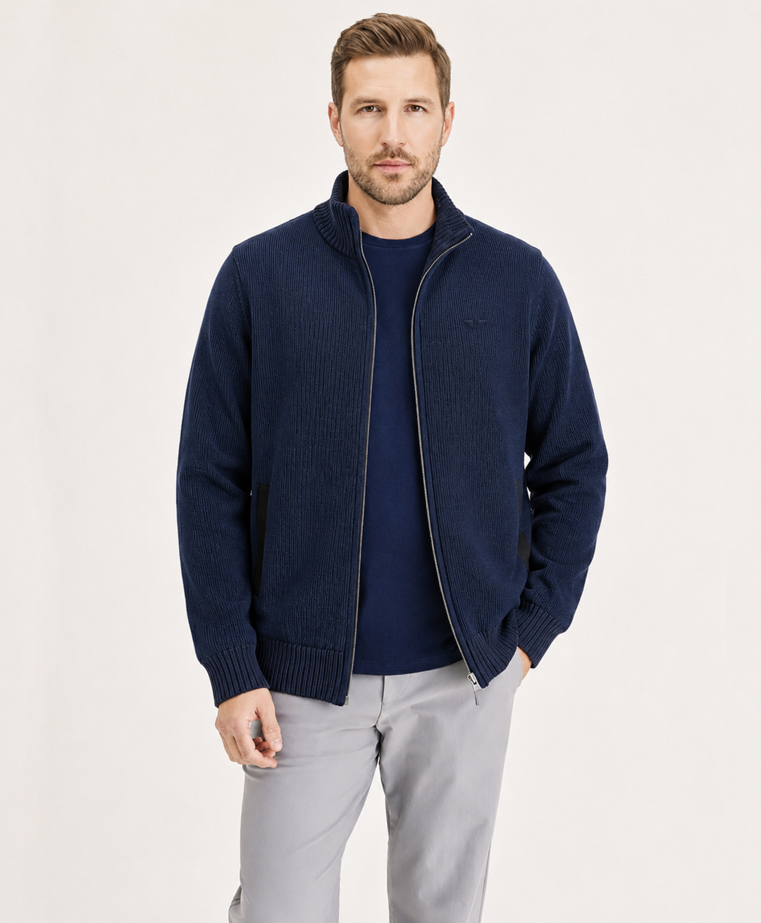 Sweater Full Zipper Dockers