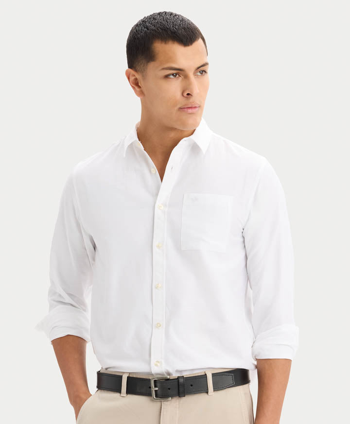 Camisa Casual Lucent White