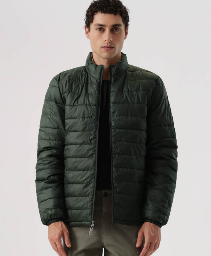 Chaqueta Reversible Padded Verde