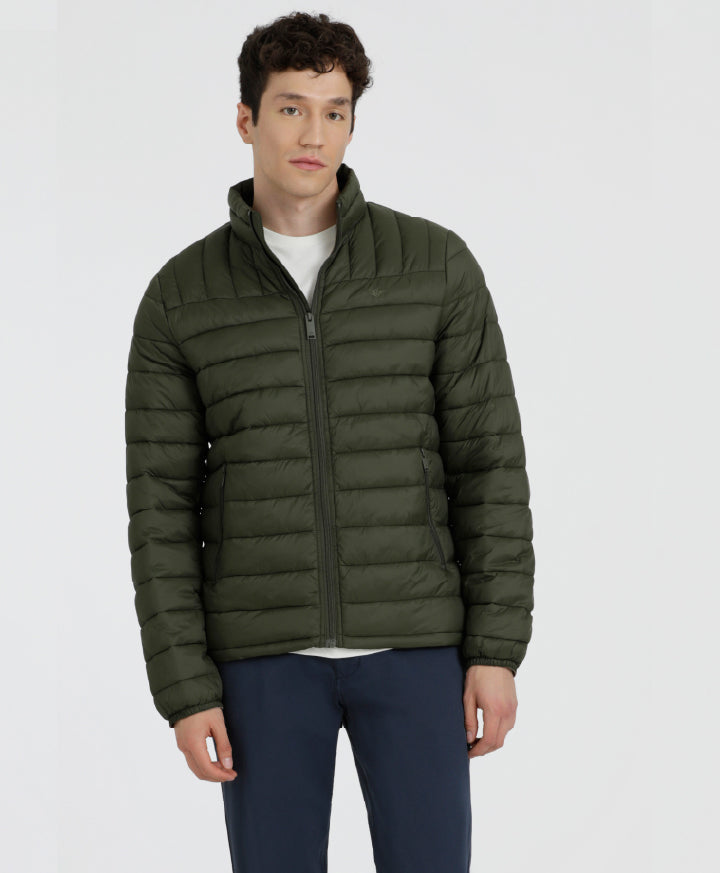 Chaqueta Packable Slim Fit Verde