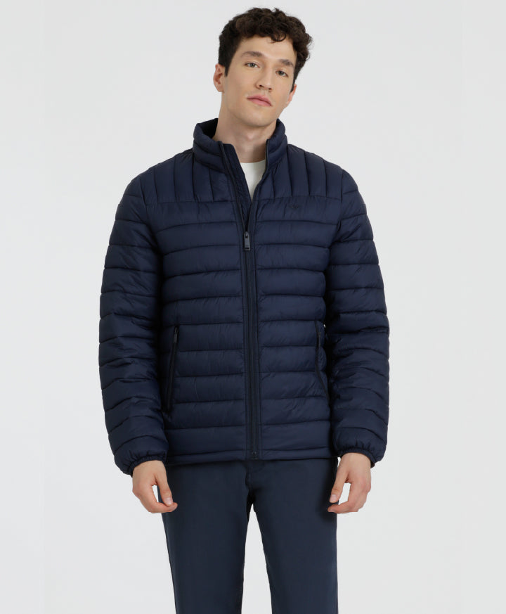 Chaqueta Packable Slim Fit Azul