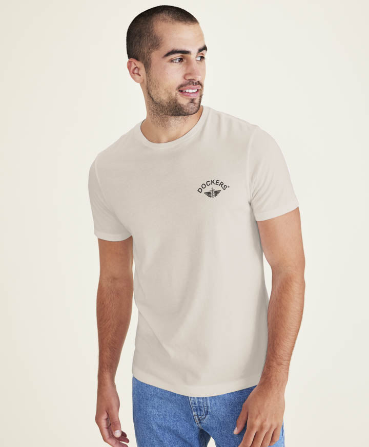 Polera Graphic Sahara Khaki