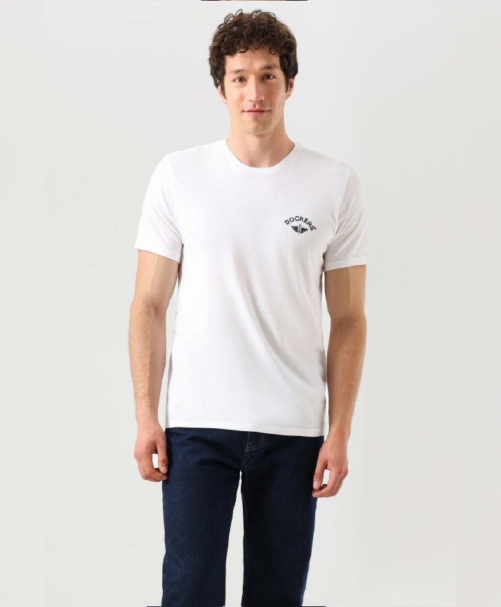 Polera Graphic Lucent White