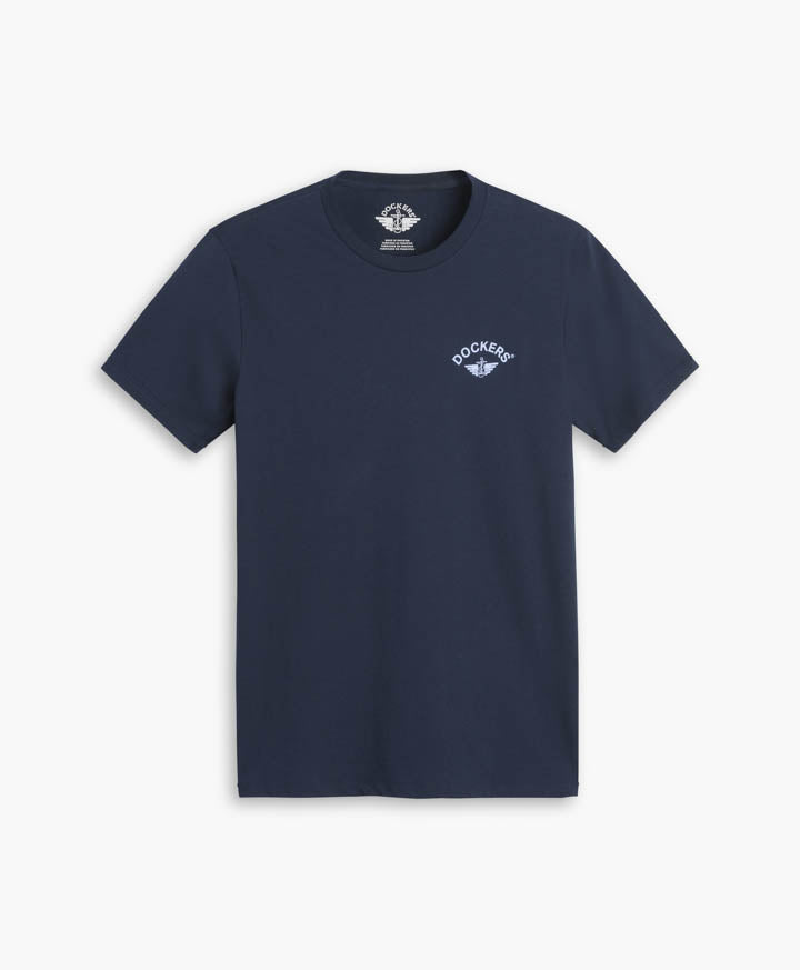 Polera Graphic Navy Blazer